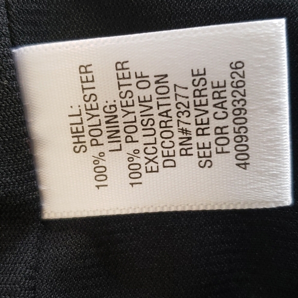 APT 9 medium sheer back dress with white piping! Be all that in this dress! - Picture 9 of 10